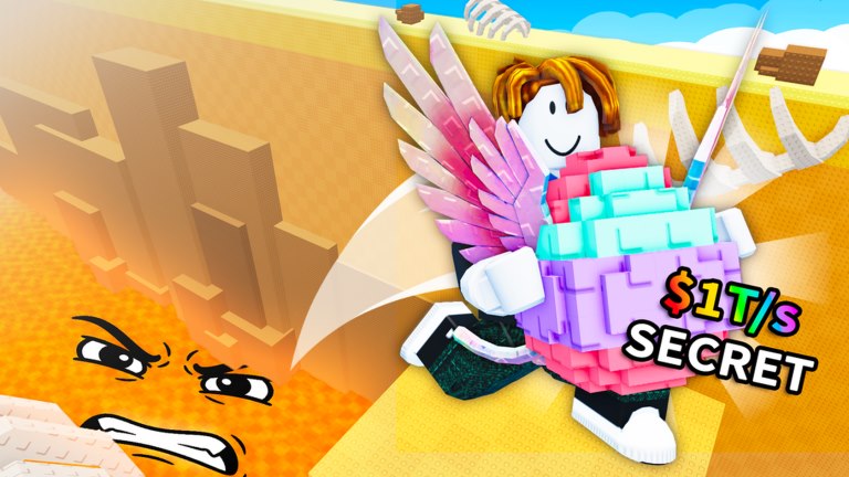 Survive Lava for Animals Roblox thumbnail with molten lava, glowing eggs, and a volcanic stage